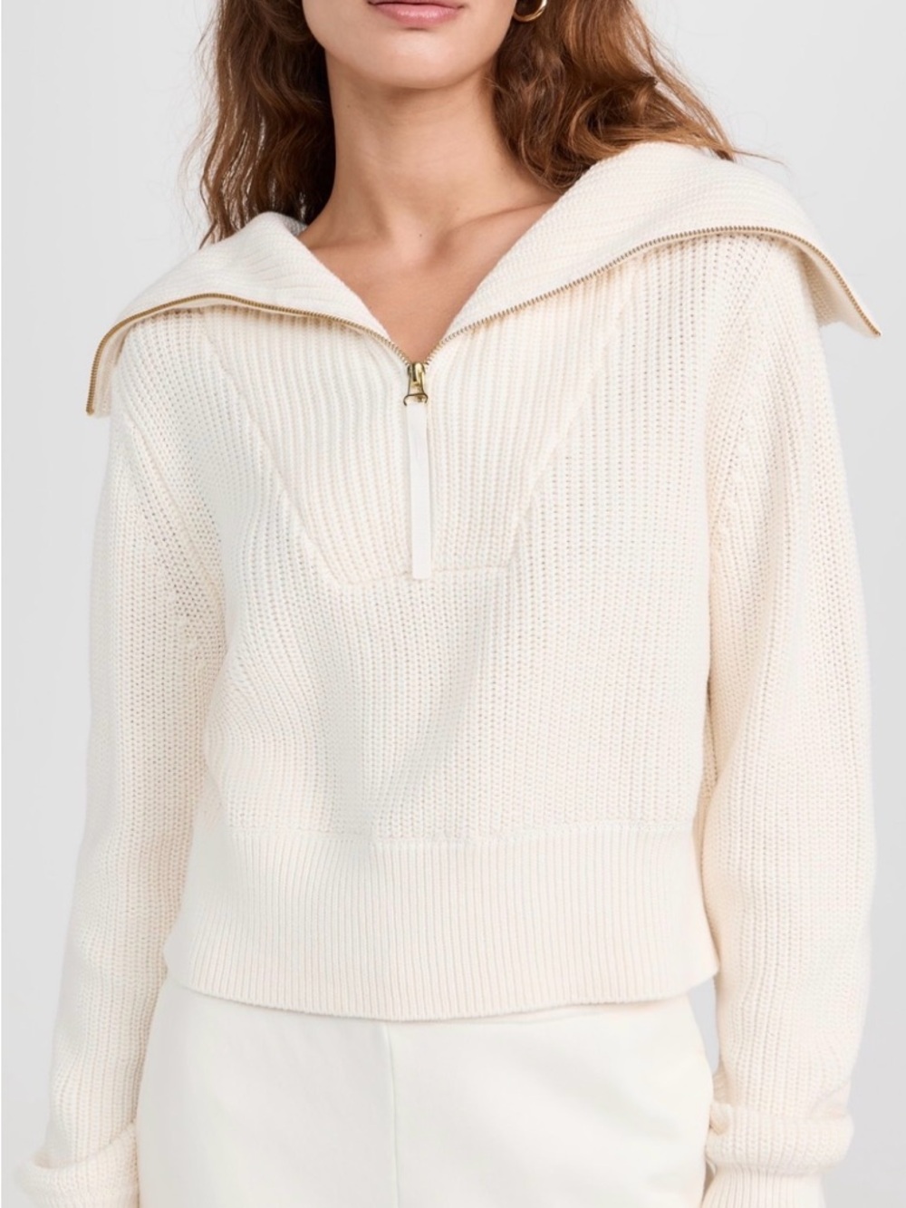 Varley Mentone Knit Half-Zip Sweater